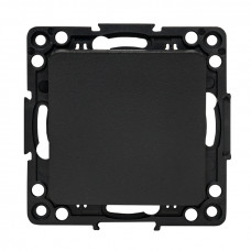 Стокгольм Механизм Выключателя 1-кл. 10А в/к черный EKF PROxima