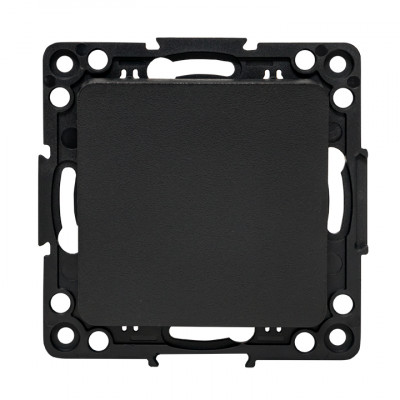 Фотография Стокгольм Механизм Выключателя 1-кл. 10А в/к черный EKF PROxima, артикул EZV10-021-20