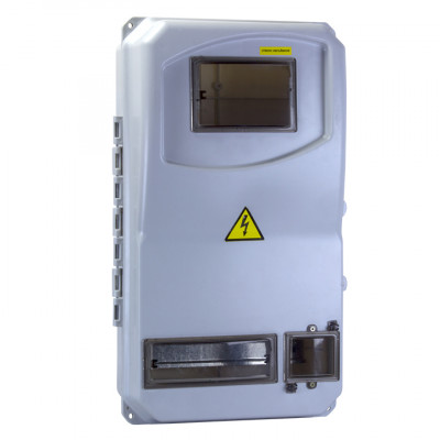 Фотография Щит учетно-распред. навесной пластик ЩУРн-П 3/11 (494х300х136) IP55 EKF PROxima, артикул pb-3/11-55