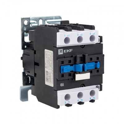 Фотография Пускатель электромагнитный серии ПМЛ-3160М 40А 230В EKF Basic, артикул pml-s-40-230-basic