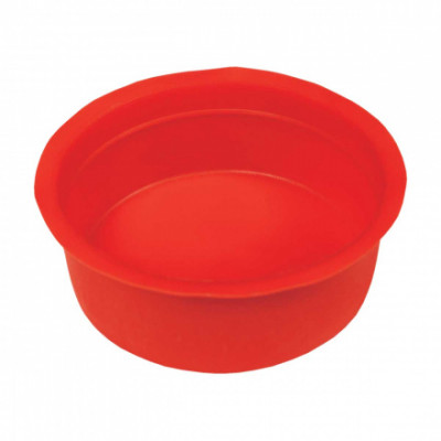 Фотография Заглушка для двустенных труб d75 мм красная EKF-Plast, артикул EC75