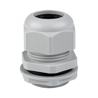 Фотография Сальник PG25 IP54 (100 шт) d отв. 30 мм / d провод. 16-21 мм EKF PROxima, артикул plc-pg-25
