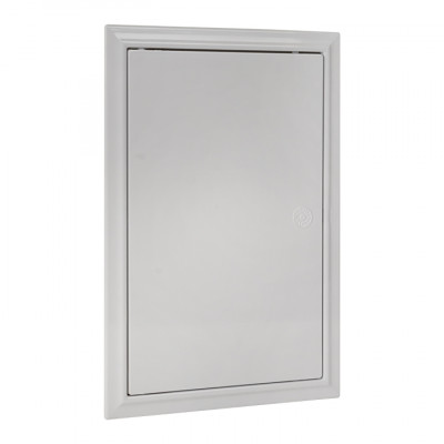 Фотография Люк ревизионный пластик с нажим. замком 200х300 (ШхВ внутр.) EKF Basic, артикул lpnz-200x300