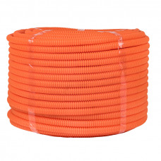 Труба гофрированная ПНД с протяжкой d16 мм (100 м) оранжевая EKF-Plast