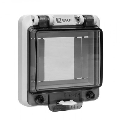 Фотография Окно герметичное 4 модуля IP67 PROxima, артикул ak-g-4