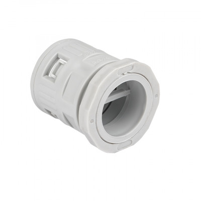 Фотография Коннектор для гофрированной трубы (32мм.) (10шт.) Plast EKFPROxima, артикул kn-t-32