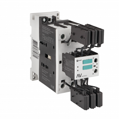 Фотография Контактор для конденсатора КМЭК 40 кВАр 230В 1NО EKF AVERES, артикул ctrk-s-58-40-230-av