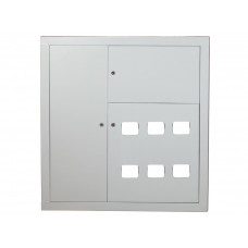 Щит этажный ЩЭ 6 кв. слаботочный отсек слева (1010х950х160) IP31 EKF PROxima