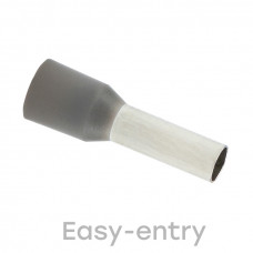 Наконечник штыревой втулочный изолированный  НШвИ 4,0-9 (50шт.) EKF PROxima