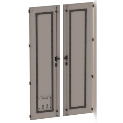 Фотография Комплект дверей FORT для корпуса высотой 1800 и шириной 1000 IP31 EKF PROxima, артикул FD1810
