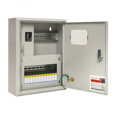 Фотография Щит учетно-распред. навесной счетчик на дин-рейку ЩУРн 1/12 (Э) (360х280х110) IP31 EKF PROxima, артикул mb23-1/12e