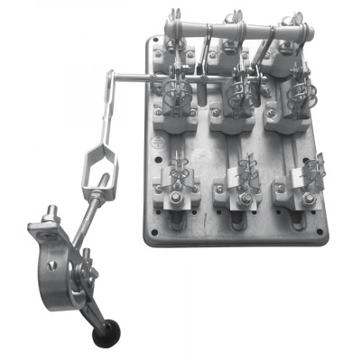 Фотография Разъединитель РПС-4 400А левый привод, без ППН EKF PROxima, артикул rps-400l