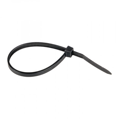 Фотография Хомут нейлоновый черный (3,6х140) (100шт.) EKF Basic, артикул plc-cb-3.6x140