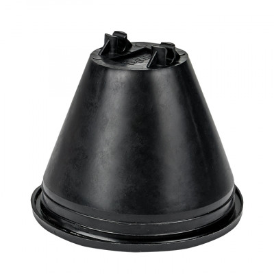 Фотография Кровельный держатель прут 8мм c 2 фиксаторами (с бетоном) EKF PROxima, артикул lp-d1000-082