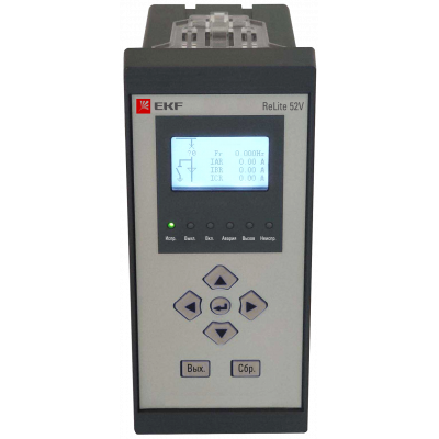 Фотография Устройство релейной защиты и автоматики  ReLite 52V EKF Stingray 512.43.85.12.11.01, артикул RT52V-512-43-85-12-11-01