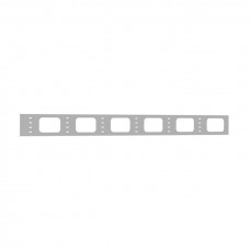 Органайзер кабельный вертикальный для стойки внешний с окнами, ширина 95мм 24U серия EKF PROxima