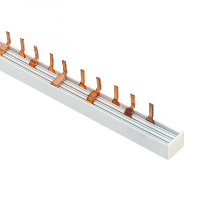 Фотография Шина соед. типа PIN 63A 54 мод. для диф. автоматов (L1N L2N L3N) EKF PROxima, артикул pin-03n-63