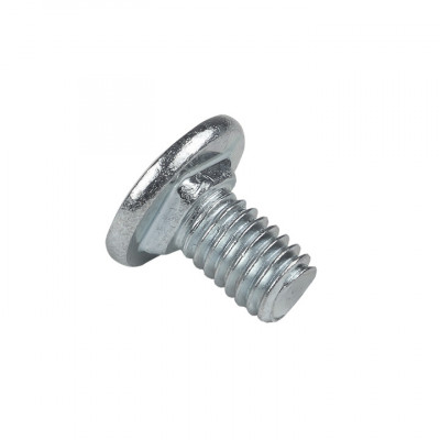 Фотография Винт с гладкой головкой и квадратным подголовником М6х10 DIN 603 TDZ EKF, артикул wkm6x10-TDZ