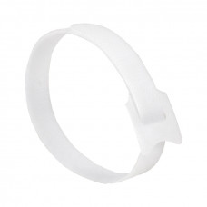 Хомут-липучка 14х310 мм белый (20 шт) EKF PROxima