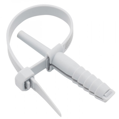 Фотография Хомут дюбельный серый (7х150) (50шт.) EKF PROxima Вывели, артикул plc-nct-7.2x150w