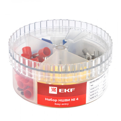 Фотография Набор НШВИ №4 (4-16мм2) EKF PROxima, артикул nabor-nshvi-4
