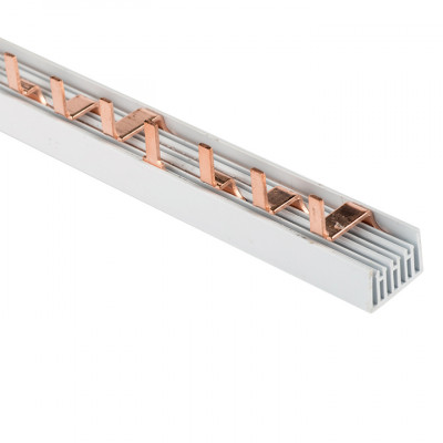 Фотография Шина соединительная типа PIN для 4-ф нагр. 63А 54 мод. EKF PROxima, артикул pin-04-63