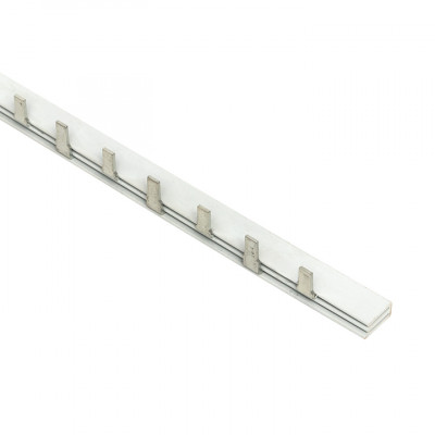 Фотография Шина соединительная типа PIN для 2-ф нагр. 100А (36x27мм) EKF PROxima, артикул pin-02-100m