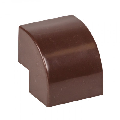 Фотография Угол внешний (25х16) (4 шт) темное дерево EKF-Plast, артикул obd-25-16x4