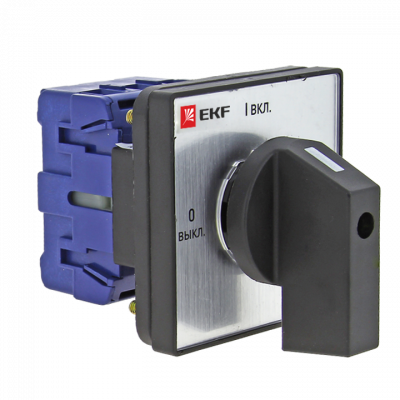Фотография Переключатель кулачковый ПК-2-13 100А 3P ВКЛ-ВЫКЛ EKF PROxima, артикул pk-2-13-100