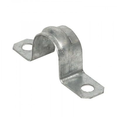 Фотография Скоба металлическая однолапковая d16-17 мм (10 шт) EKF PROxima, артикул sm-1-16-17-r