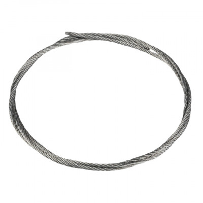 Фотография Трос стальной DIN 3055 200 м (2 мм) EKF, артикул ts-2