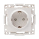 Фотография Стокгольм Механизм Розетки 1-местной с/з 16А белый с защ. штор. EKF PROxima, артикул EYR16-028-10