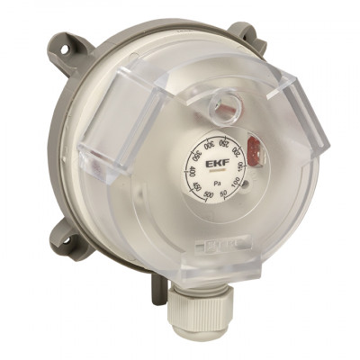 Фотография Реле перепада давления EKF RVG-10-500 (500 Па), артикул RVG-10-500