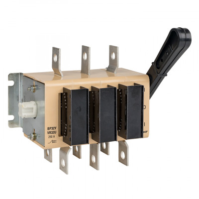 Фотография Выключатель-разъединитель ВР32У-35А71220 250А 2 направ.с д/г камерами несъемная левая/правая рукоятка MAXima EKF PROxima, артикул uvr32-35a71220