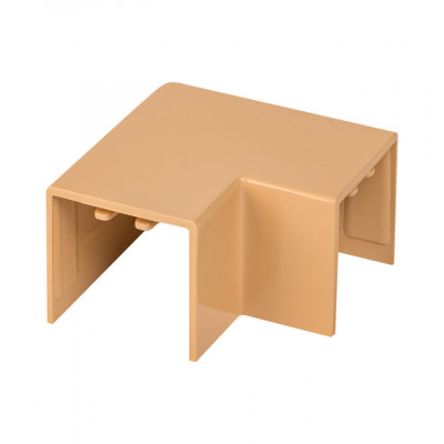 Фотография Поворот 90 гр. (25х25) (4 шт) светлое дерево EKF-Plast, артикул abl-25-25x4