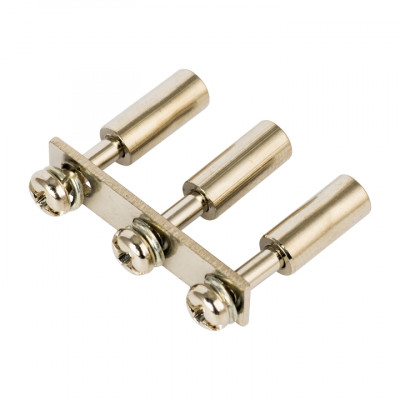 Фотография Перемычка тип  3PIN для  4,0 мм2 (20 шт.) EKF PROxima, артикул plc-per-3PIN-4