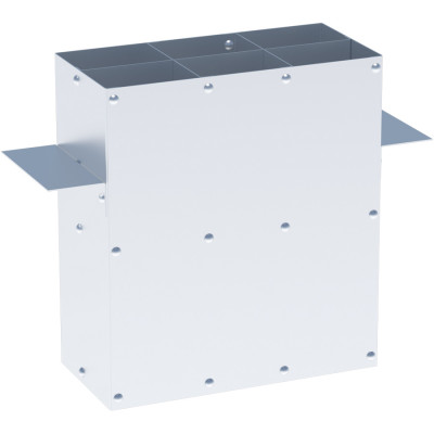 Фотография Гильза кабельная 6 секций для УЭРМ (280х250х120) EKF Basic, артикул uerm-gilza-1