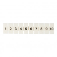 Маркеры для JXB-ST 6 с нумерацией 1-10 (100 шт.) EKF PROxima