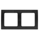 Фотография Стокгольм Рамка 2-местная черная EKF PROxima, артикул EXM-G-303-30