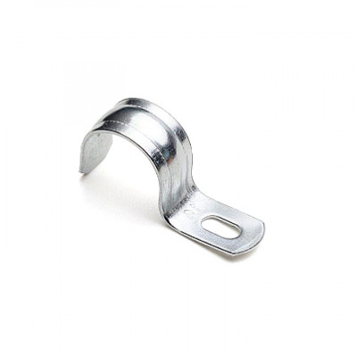 Фотография Скоба металлическая однолапковая d8-9 мм (10 шт) EKF PROxima, артикул sm-1-8-9-r