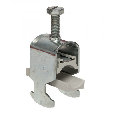 Фотография Зажим кабельный для С-профиля диаметр кабеля 42-50 мм EKF, артикул zkcp-42-50