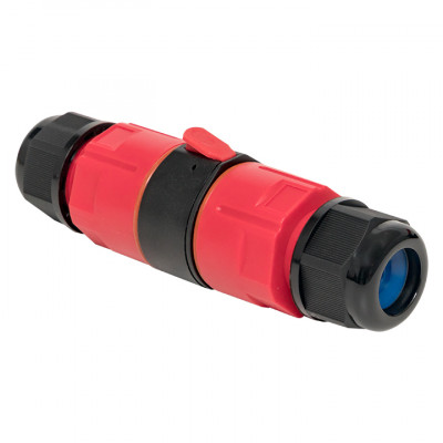 Фотография Кабельный коннектор I-образный разъемный (СМК 5PIN) IP68 FreeTools EKF PROxima, артикул cct-smk5