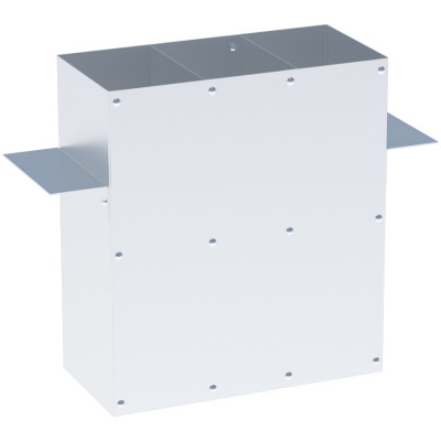 Фотография Гильза кабельная 3 секции для УЭРМ (280х250х120) EKF Basic, артикул uerm-gilza-3