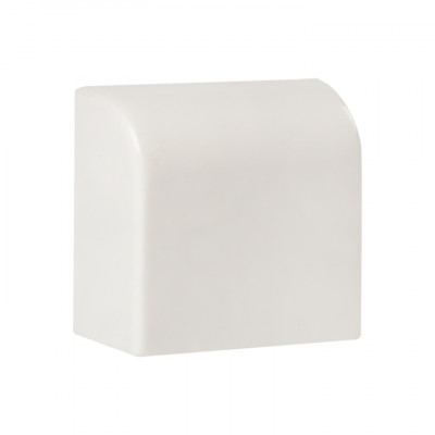 Фотография Заглушка (40х16) (4 шт) белая EKF-Plast, артикул ecw-40-16x4