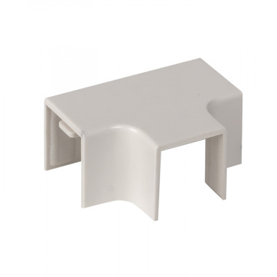 Фотография Угол T-образный (16х16) (4 шт) белый EKF-Plast, артикул tchw-16-16x4