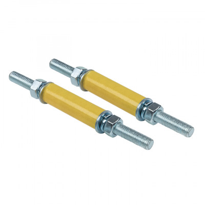 Фотография Втулочный изолятор Д=60 мм со шпилькой и крепежом (2 шт) EKF PROxima, артикул BSS60FA