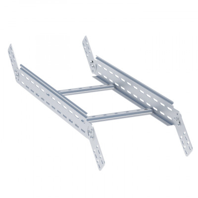 Фотография Угол вертикальный шарнирный для лестничного лотка 100x300 мм HDZ EKF, артикул vlt100300-HDZ